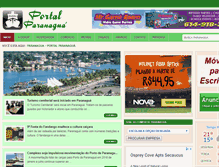 Tablet Screenshot of paranagua.com.br